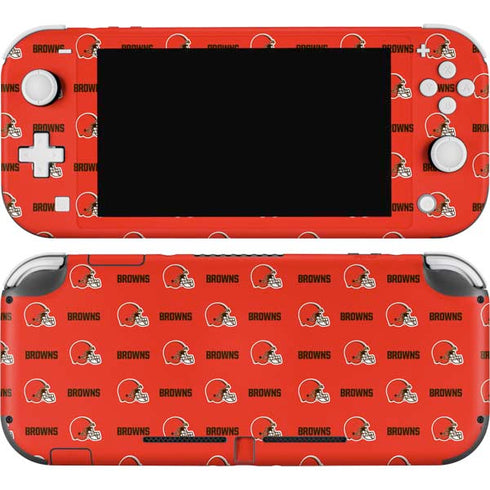NFL Cleveland Browns Blitz Series Nintendo Switch Lite Skin